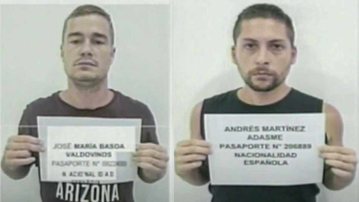 Estos son los cinco presos españoles liberados por Venezuela