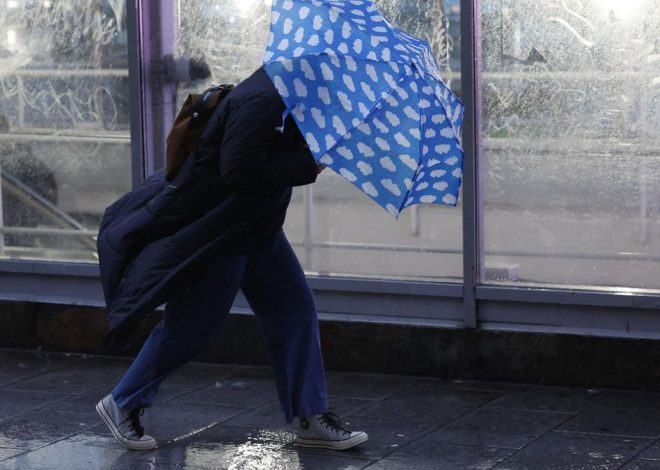 Las lluvias continúan en Madrid sin atisbo de remitir y con posibles nevadas en la Sierra