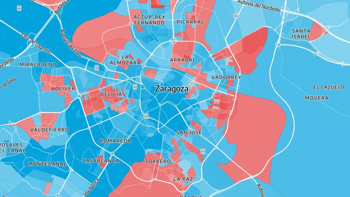 MAPA | ¿Qué votaron tus vecinos? Los resultados de las elecciones en Aragón 2026, calle a calle