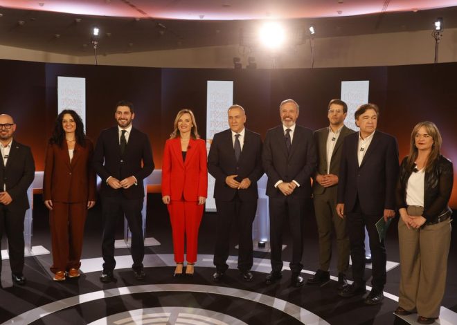 Las encuestas en Aragón anticipan que el 8F atará aún más a Azcón con la extrema derecha y dibujan un PSOE a la baja
