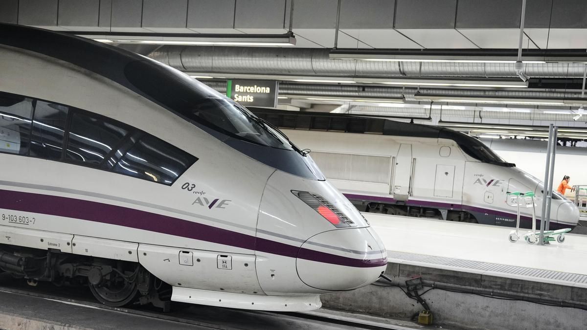 Adif pide a Renfe, Ouigo e Iryo suspender los últimos trenes diarios entre Madrid y Barcelona para trabajar en la vía