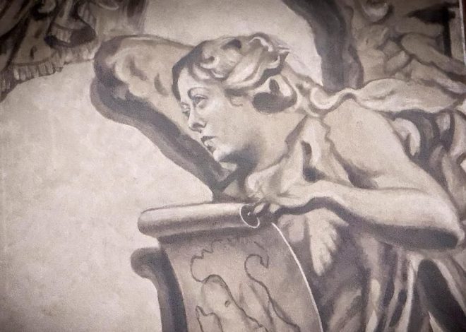 Un sacristán italiano restaura el fresco de un ángel con la cara de Meloni