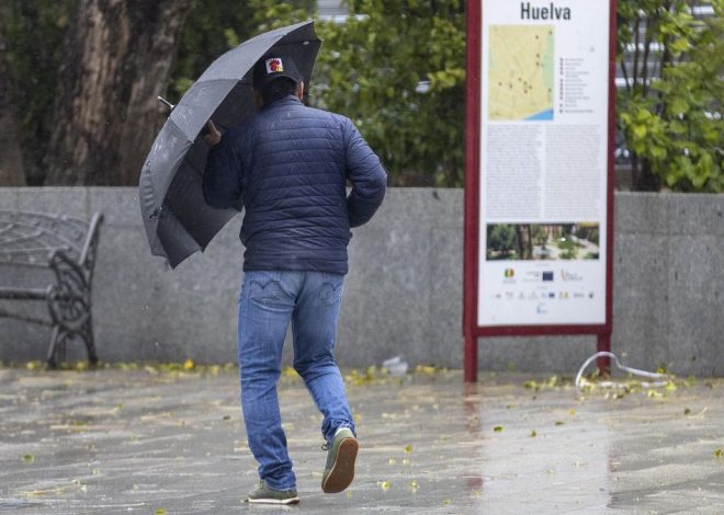 La borrasca Nils desembarca en España con lluvia, viento y temporal marítimo
