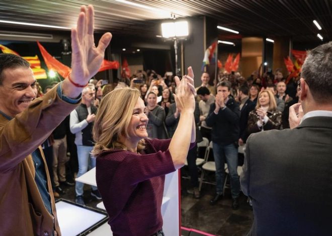 Sánchez reivindica el voto al PSOE el 8F: «Aragón no necesita ni la soberbia de Azcón ni la misoginia de Abascal»