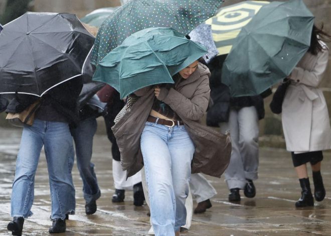 La borrasca Oriana prolonga el mal tiempo hasta el fin de semana: temporal marítimo, lluvias y nevadas en cotas bajas