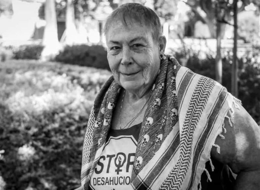 Una histórica activista ecologista y anticapitalista se enfrenta al desahucio en una vivienda del Ayuntamiento de Madrid