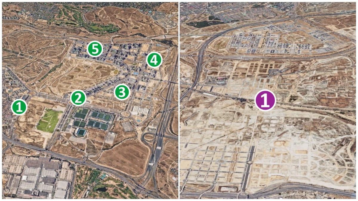 Cinco paradas de Metro en el barrio rico y una en los modestos: cómo planea Madrid el transporte en sus nuevos desarrollos