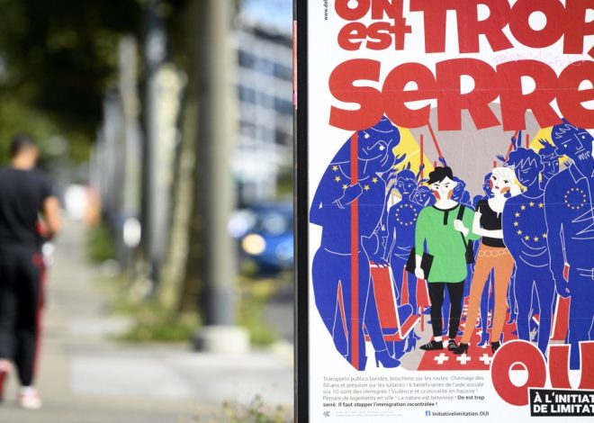 Suiza votará una propuesta antimigración de la ultraderecha para limitar la población a 10 millones de habitantes