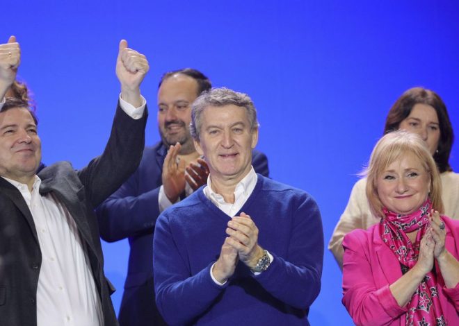 Feijóo: «Óscar López jamás le llegará a la suela de los zapatos a Javier Lambán; y Sánchez, tampoco»