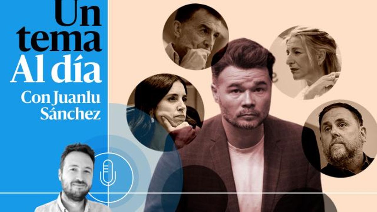 🎙 PODCAST | ¿Puede ser Rufián el candidato de la izquierda española?