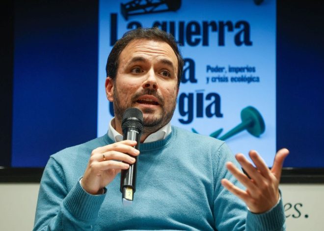 Alberto Garzón publica ‘La guerra por la energía’: «Trump también ha entendido que los recursos del planeta son finitos»