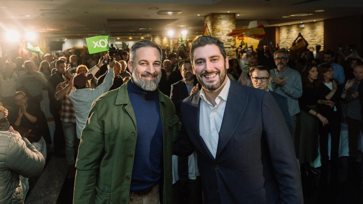 Altos cargos de Vox en Aragón criticaron en privado la gestión de Abascal, que ironiza: «Me resultan hasta graciosos»