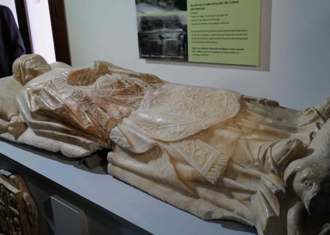 Tres grandes esculturas y piezas de sepulcros: Brihuega recupera bienes que Franco nunca restituyó