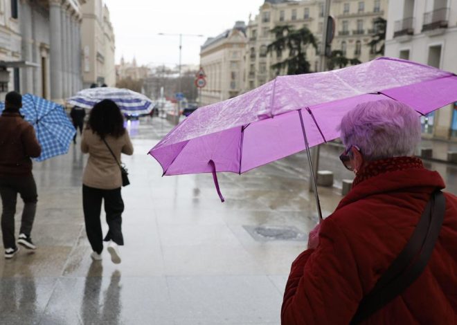 La Comunidad de Madrid arranca la semana con cielos muy nubosos y lluvias más intensas en la Sierra