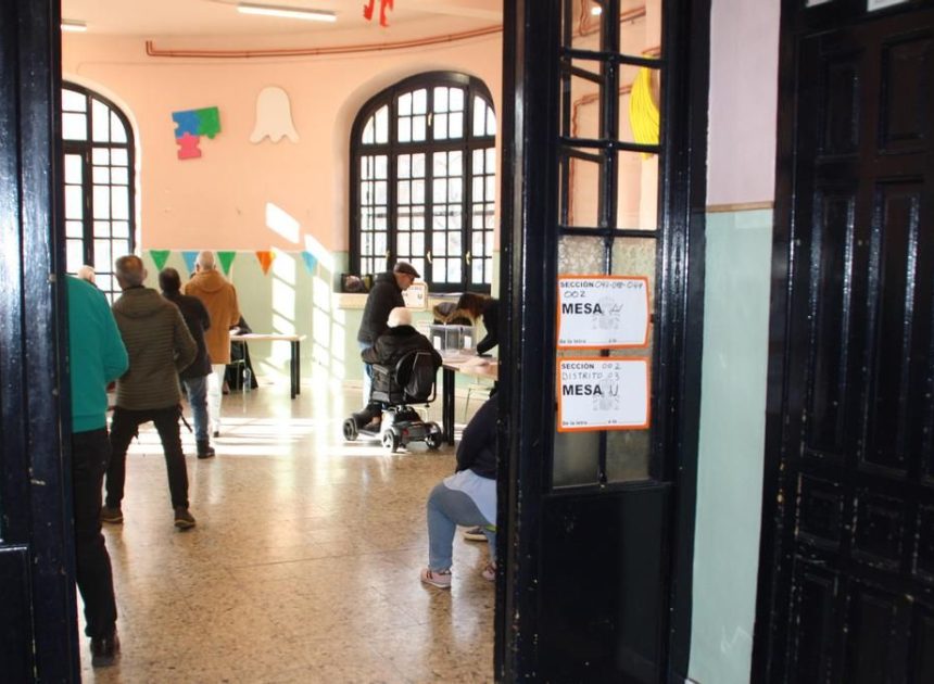 Primer dato de participación de las elecciones en Aragón: a las 11 de la mañana ha votado el 10,8%